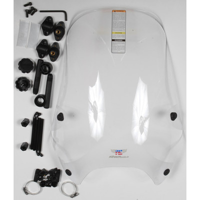 NATIONAL CYCLE STREETSCREEN 1" CLEAR N25012