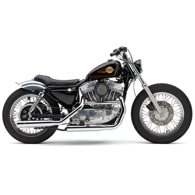 COBRA 3" NH SERIES SLIP-ONS CHROME SPORTSTERS 91-03