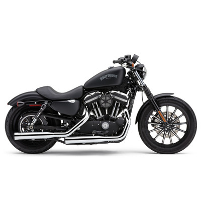 COBRA 3" RPT SLIP-ONS CHROME SPORTSTER 14-22