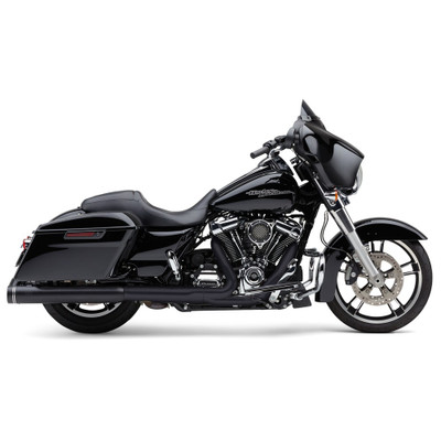 COBRA 4" GROOVE TIP SLIP-ON BLACK FLH/FLT 17-22