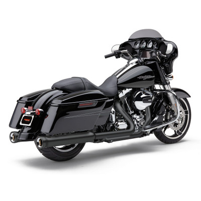 COBRA 4" NH SLIP-ONS BLACK FLH/FLT 95-16