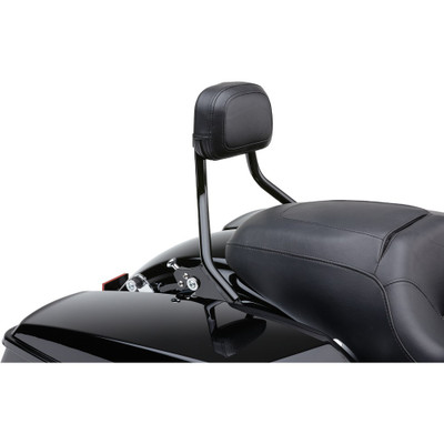 COBRA DETACH BACKREST SHORT BLACK FLH/FLT 97-08 602-2212B