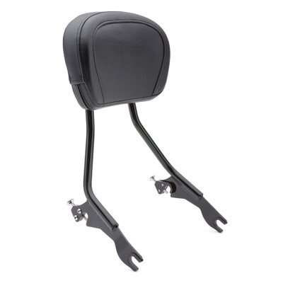 COBRA DETACH BACKREST TALL BLACK FLH/FLT 97-08 602-2012B