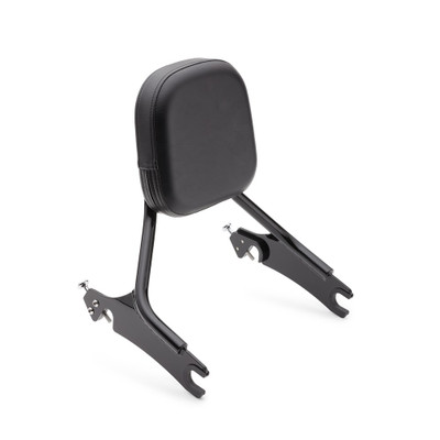 COBRA DETACH BACKREST-SHORT-MED PAD BLACK CHIEFTAIN 14-25 502-2205B