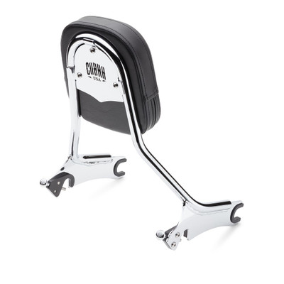 COBRA DETACH BACKREST-TALL-MED PAD CHROME CHIEFTAIN 14-25 502-2005