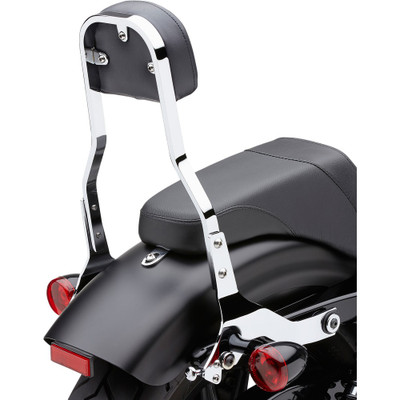 COBRA DETACHABLE BACKREST SHORT CHROME SOFTAIL 00-06 602-2041
