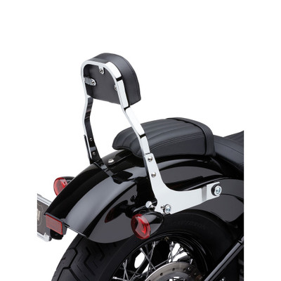 COBRA DETACHABLE BACKREST MINI CHROME DYNA 06-17 602-2024