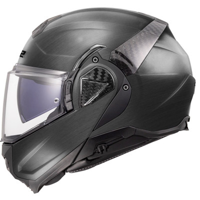 LS2 Advant II Jeans Modular Helmet Gloss Gray