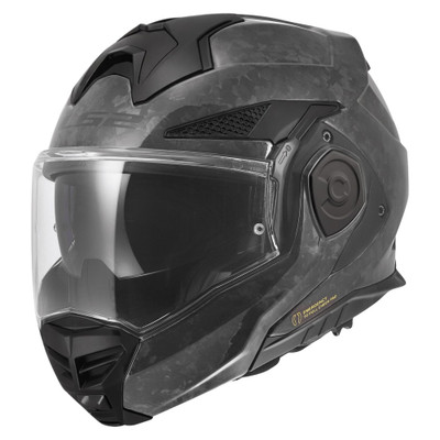 LS2 Advant X Carbon Full Forged Modular Helmet Gloss Black