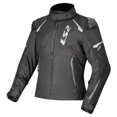 LS2 Zoom Womens Textile Jacket Black