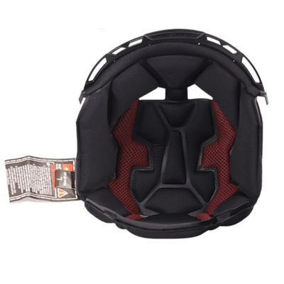 LS2 Advant II Liner Black Red Red 3XL