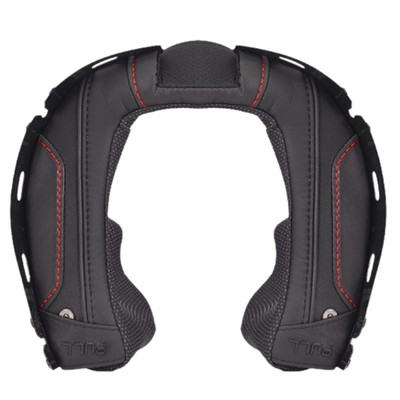LS2 Dragon Carbon Cheek Pad Black Red Red XL
