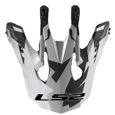 LS2 Gate II Peak Electra Matte Black Gray