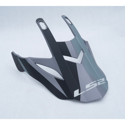 LS2 Gate Peak TwoFace Matte Gray/Black
