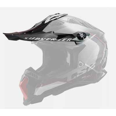 LS2 Subverter EVO Peak Arched Black Red White