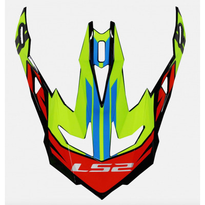LS2 Subverter Evo Peak Rascal Black Fluo Orange