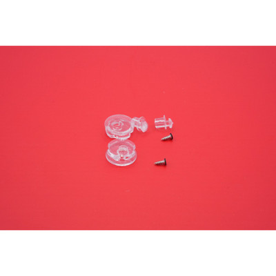 LS2 Thunder/Arrow Pinlock/Tear-off Pins Clear