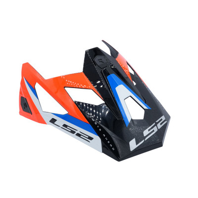LS2 X Force Peak Sprint Black Orange Blue White