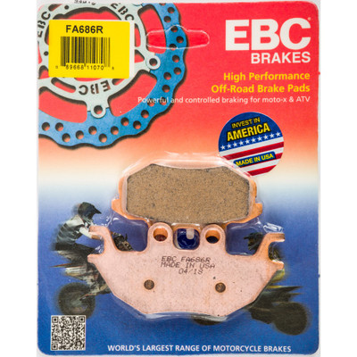 EBC BRAKE PAD FA686R SINTERED R SERIES