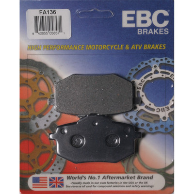EBC BRAKE PADS FA136