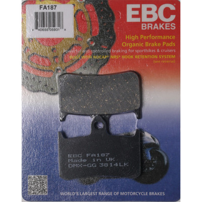 EBC BRAKE PADS FA187