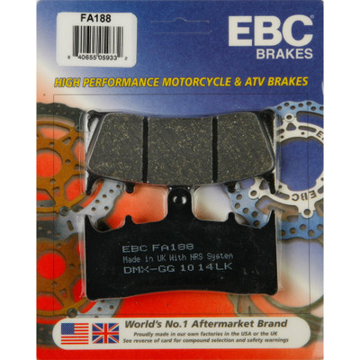 EBC BRAKE PADS FA188