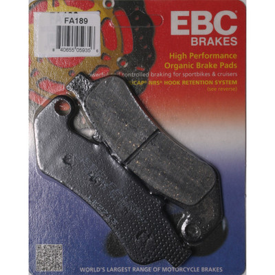 EBC BRAKE PADS FA189