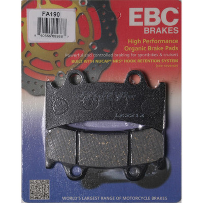 EBC BRAKE PADS FA190