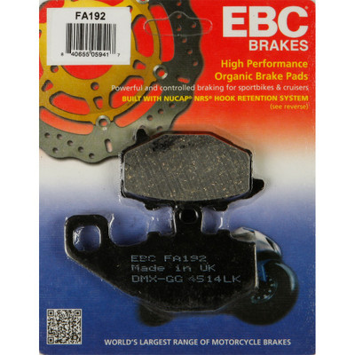 EBC BRAKE PADS FA192