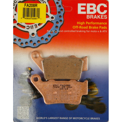 EBC BRAKE PADS FA208R