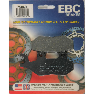 EBC BRAKE PADS FA215/2