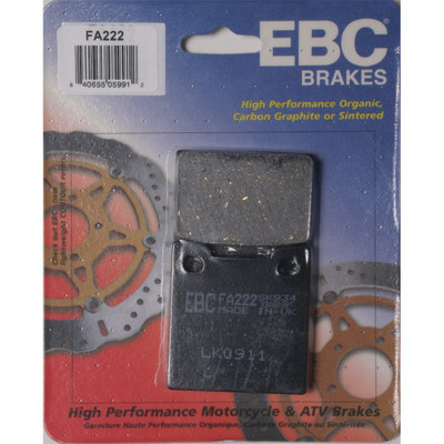 EBC BRAKE PADS FA222