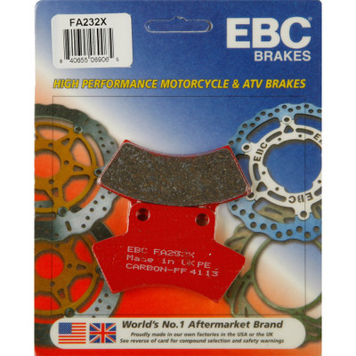 EBC BRAKE PADS FA232X