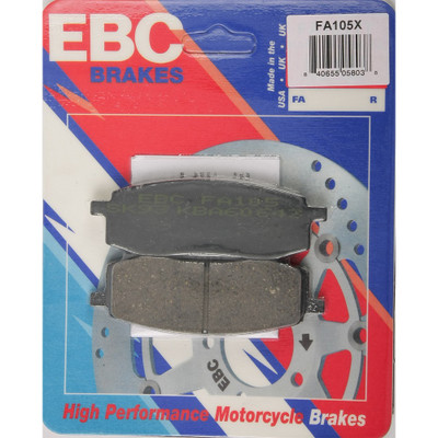 EBC BRAKE PADS FA105X CARBON X SERIES