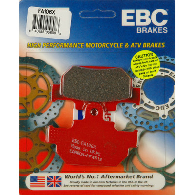 EBC BRAKE PADS FA106X CARBON X SERIES