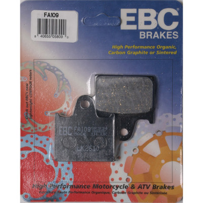 EBC BRAKE PADS FA109 ORGANIC