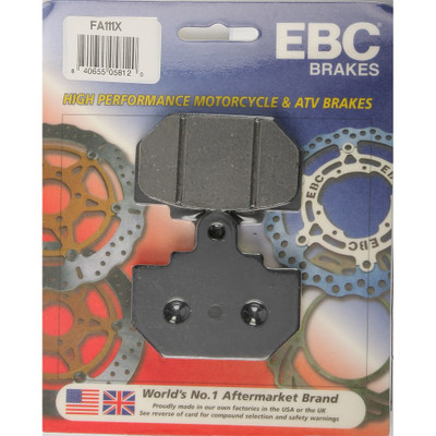 EBC BRAKE PADS FA111X CARBON X SERIES