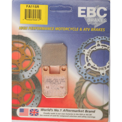 EBC BRAKE PADS FA115R SINTERED R SERIES