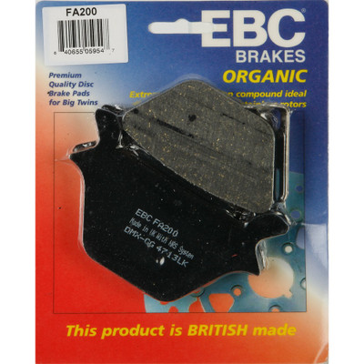 EBC BRAKE PADS FA200 ORGANIC