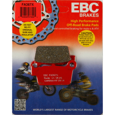EBC BRAKE PADS FA367X