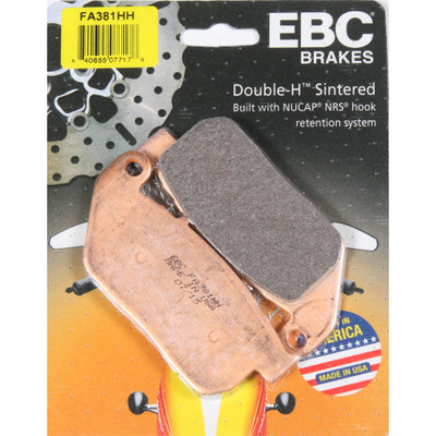 EBC BRAKE PADS FA381HH DOUBLE-H SINTERED