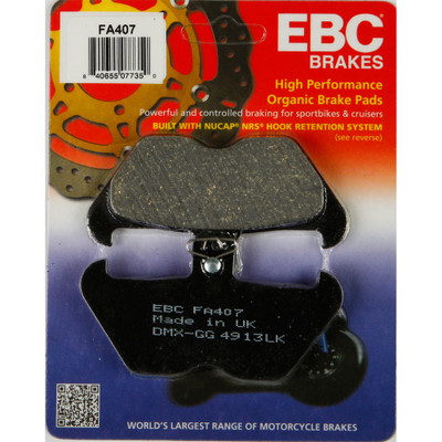 EBC BRAKE PADS FA407