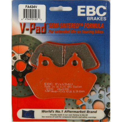 EBC BRAKE PADS FA434V V-SERIES