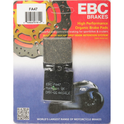 EBC BRAKE PADS FA47