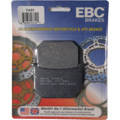 EBC BRAKE PADS FA51