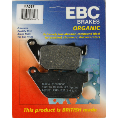 EBC BRAKE PADS FA837 ORGANIC FA387