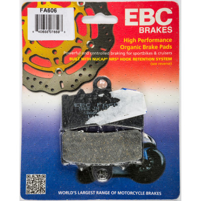 EBC BRAKE PADS FA606 ORGANIC