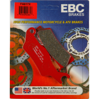 EBC BRAKE PADS FA617X CARBON X SERIES