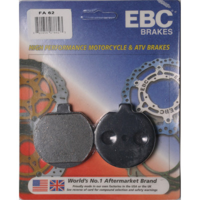 EBC BRAKE PADS FA62 ORGANIC