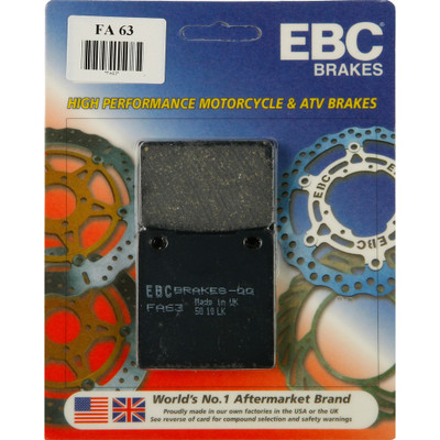 EBC BRAKE PADS FA63 ORGANIC